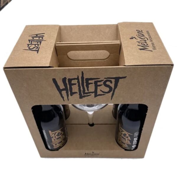 Terroir-Artisan Coffret hellfest 4 bières + verre - Le Vin Emoi 3